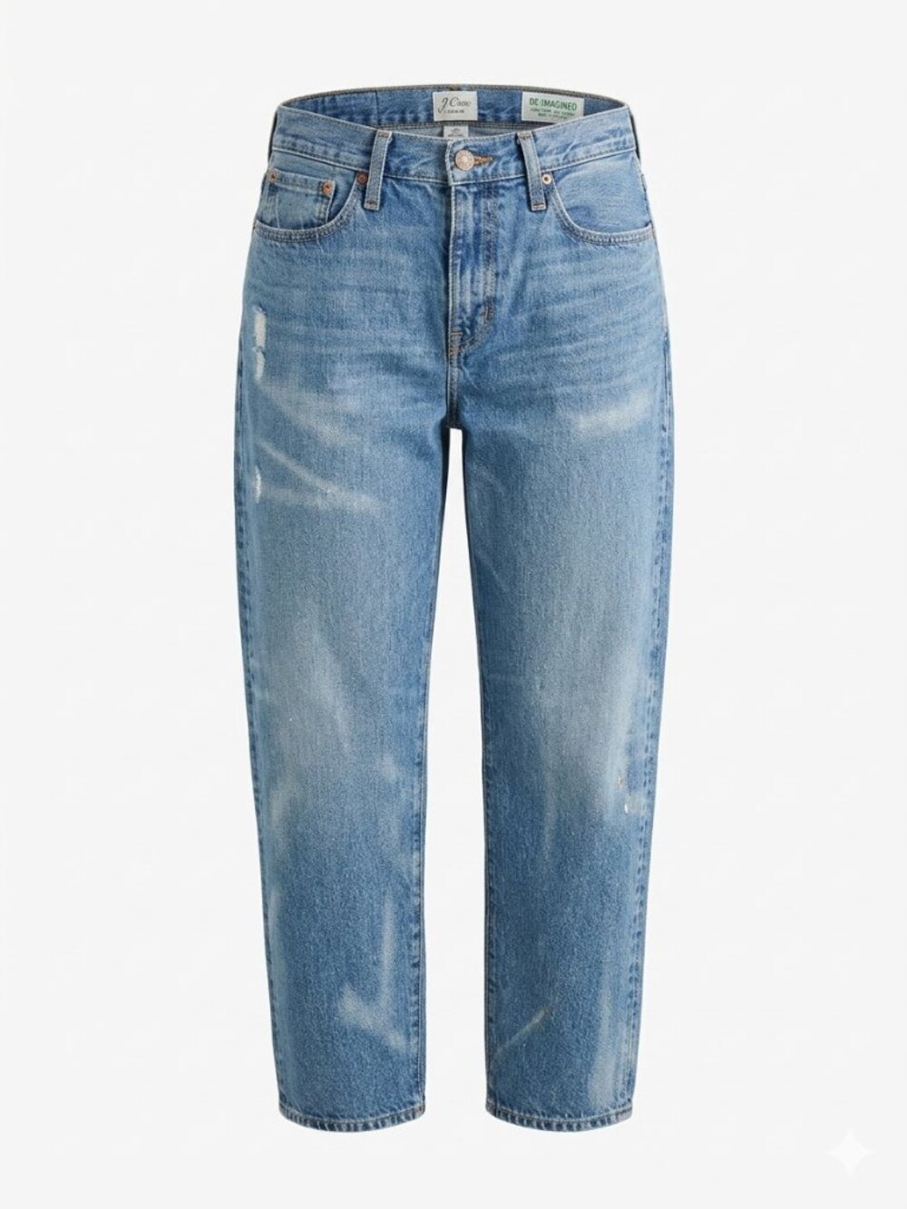 J Crew Re-Imagined Slouchy Boyfriend Jeans Size 29 Distressed Denim